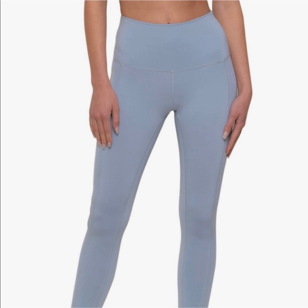 Morgan Stewart sport teal leggings size M